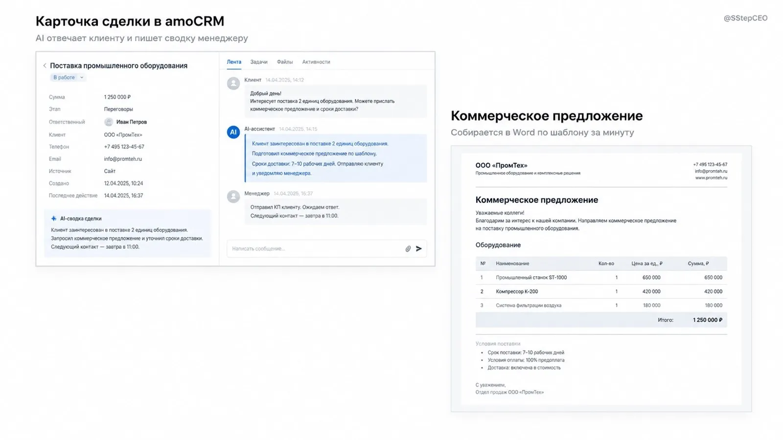 AI-ассистент отдела продаж