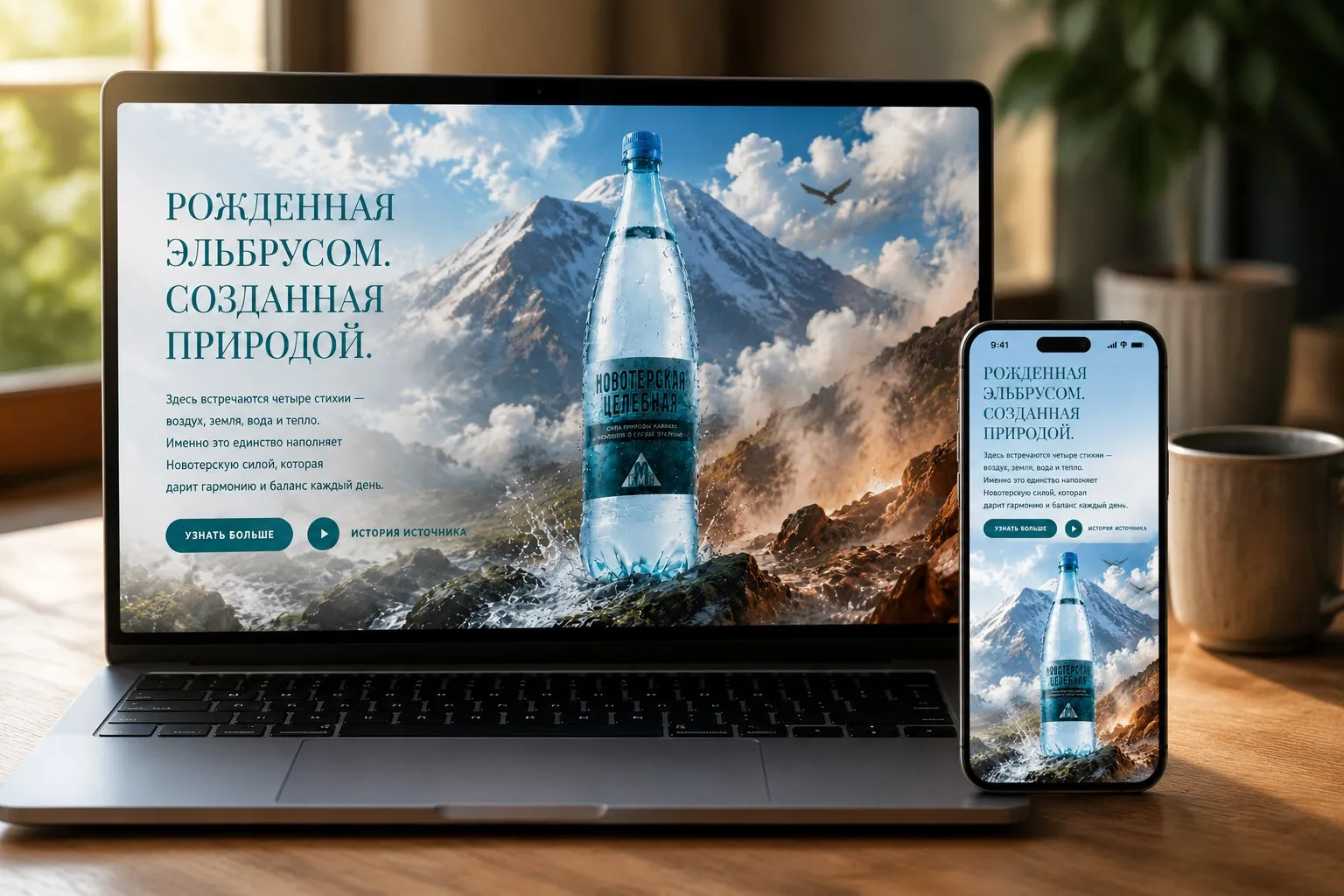 Минеральная вода «Новотерская»